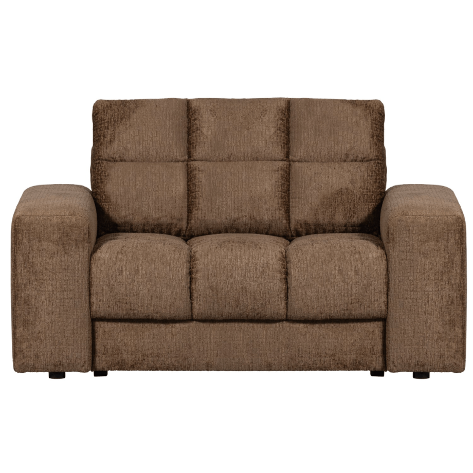 Woood Second date loveseat structure velvet
