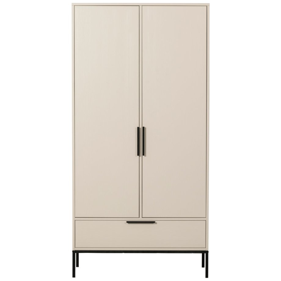 Adam 2-deurs kast - grenen dust