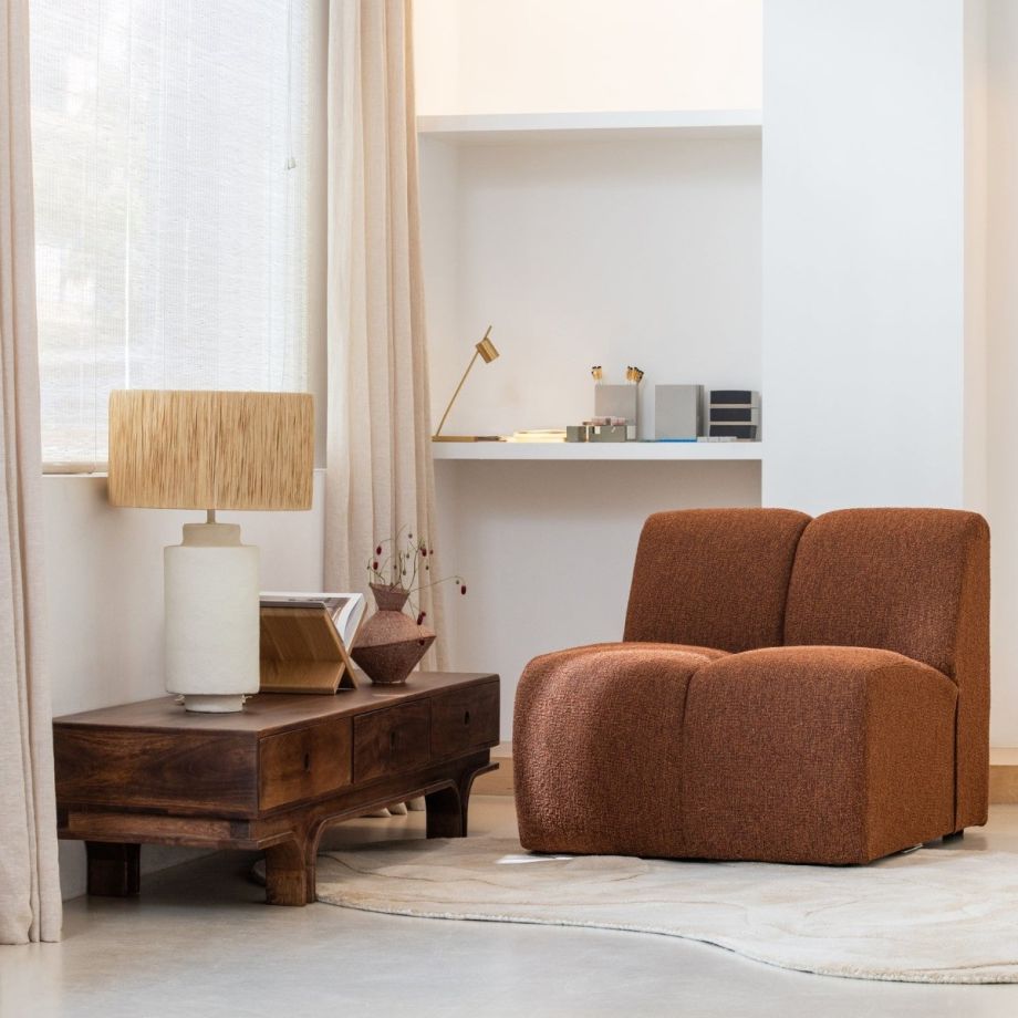 Woood Mojo 1-zits bouclé