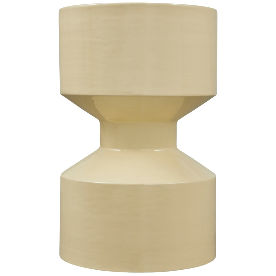 Hidde bijzettafel metaal - geel