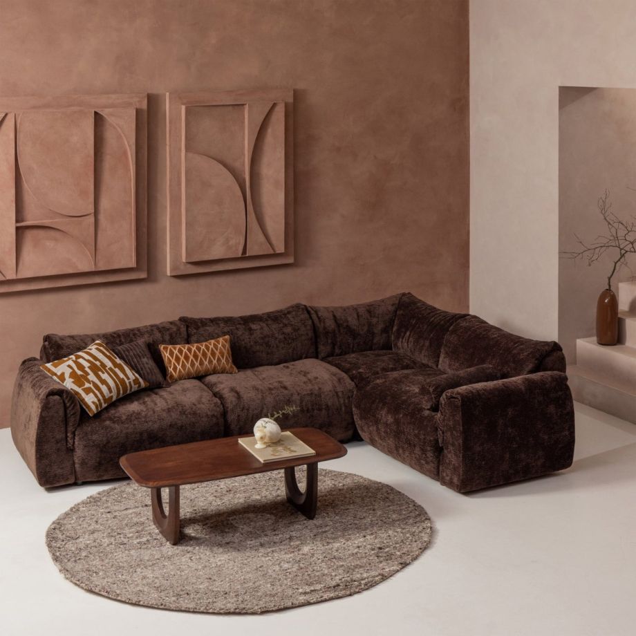 Woood Baggy hoekbank rechts 3D chenille