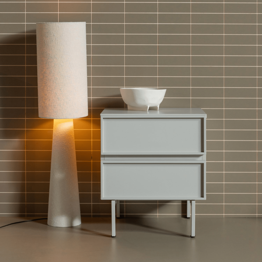 Woood Tours ladekast/nachtkastje 2 lades melamine/mdf