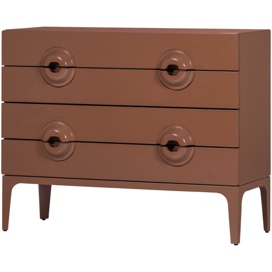 Woood Merge ladekast/commode - oudroze