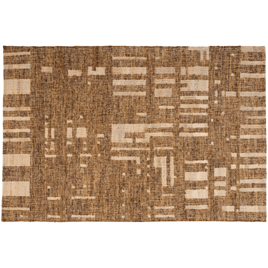 Woood Ian handgeweven vloerkleed 170x240 cm - bruin