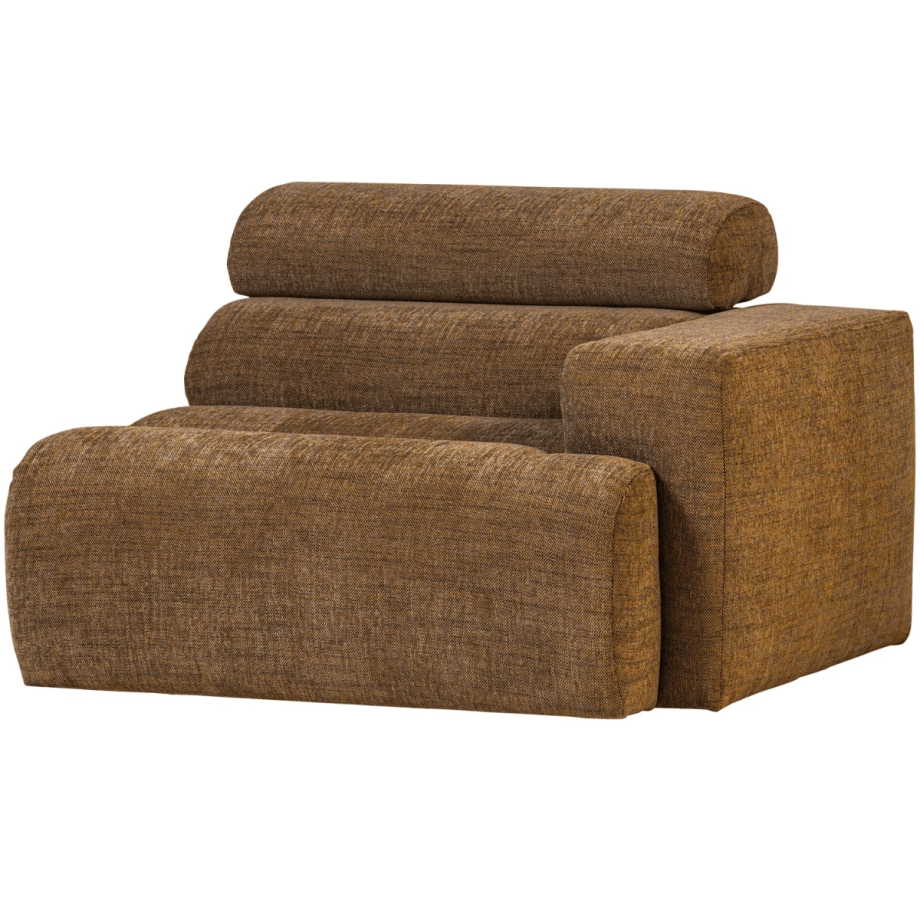 Woood Novi 1-zits element arm rechts melange