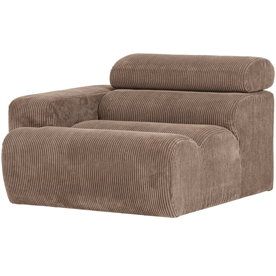 Novi 1-zits element arm links ribstof