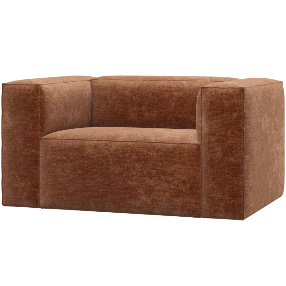 Woood Bean fauteuil chenille velvet
