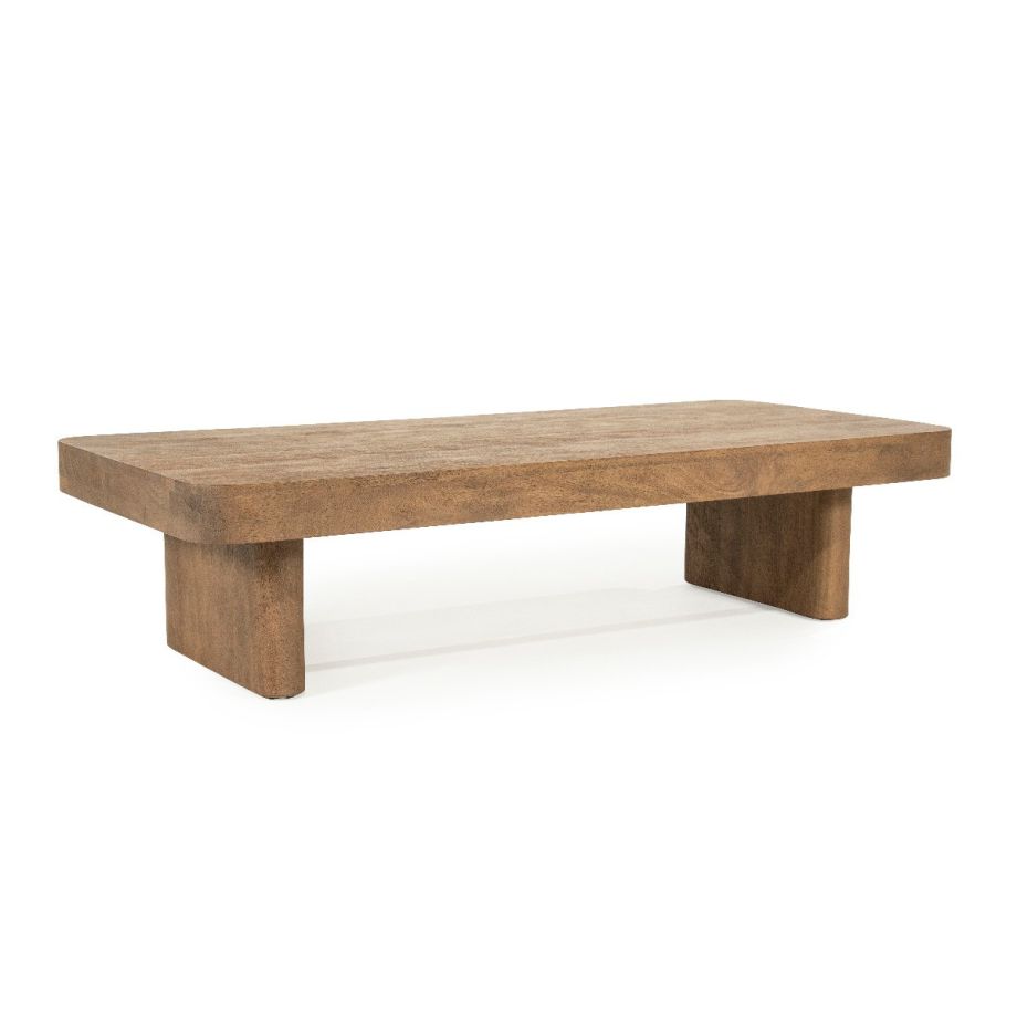 Edward salontafel mangohout - bruin