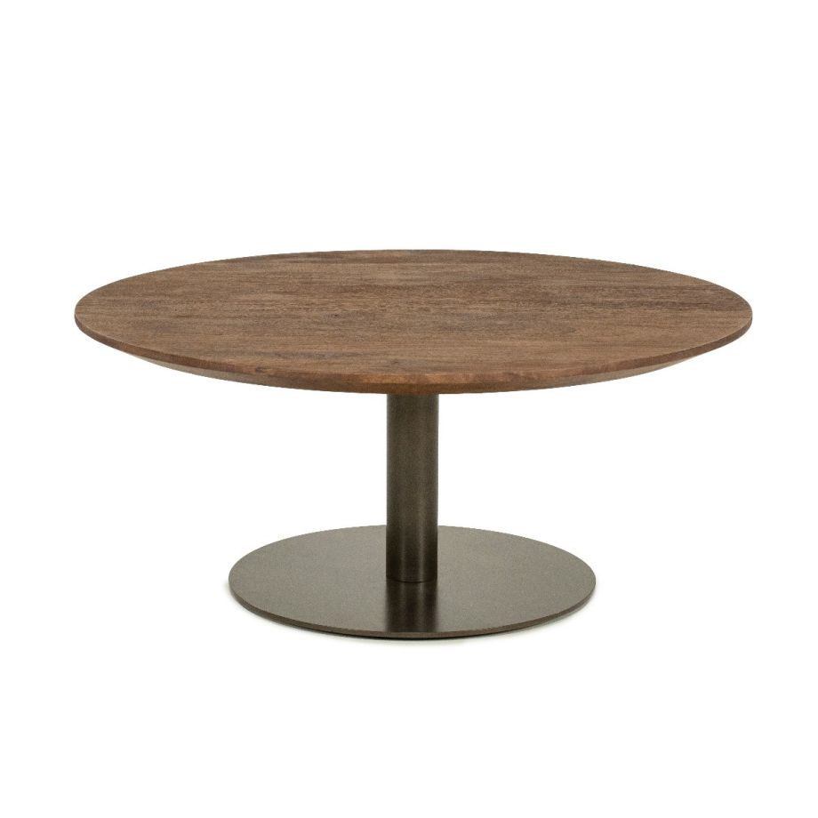 Eleonora Esila salontafel ø80 cm - bruin