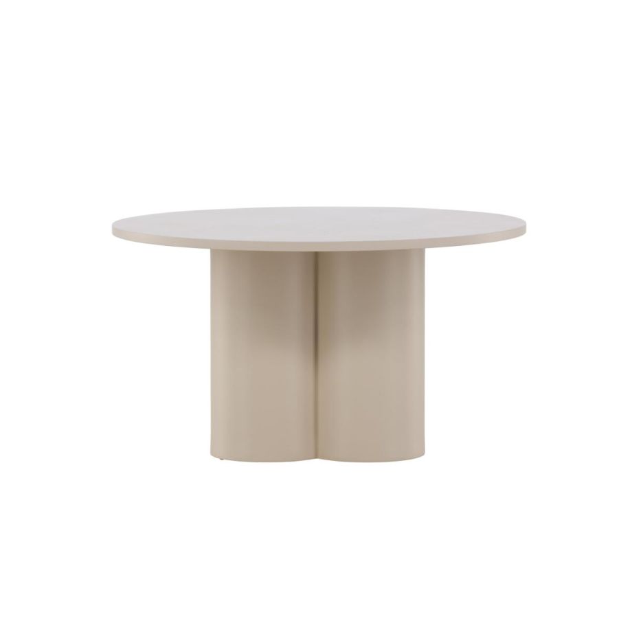 Svea Rova ronde salontafel - ø80 cm - beige - OUTLET B