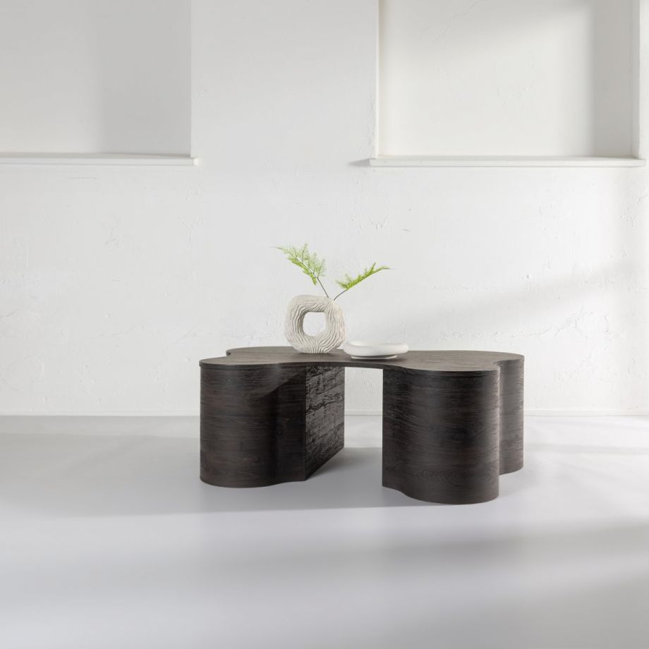 Svea Andrea organische salontafel - 90 x 130 cm - mokka