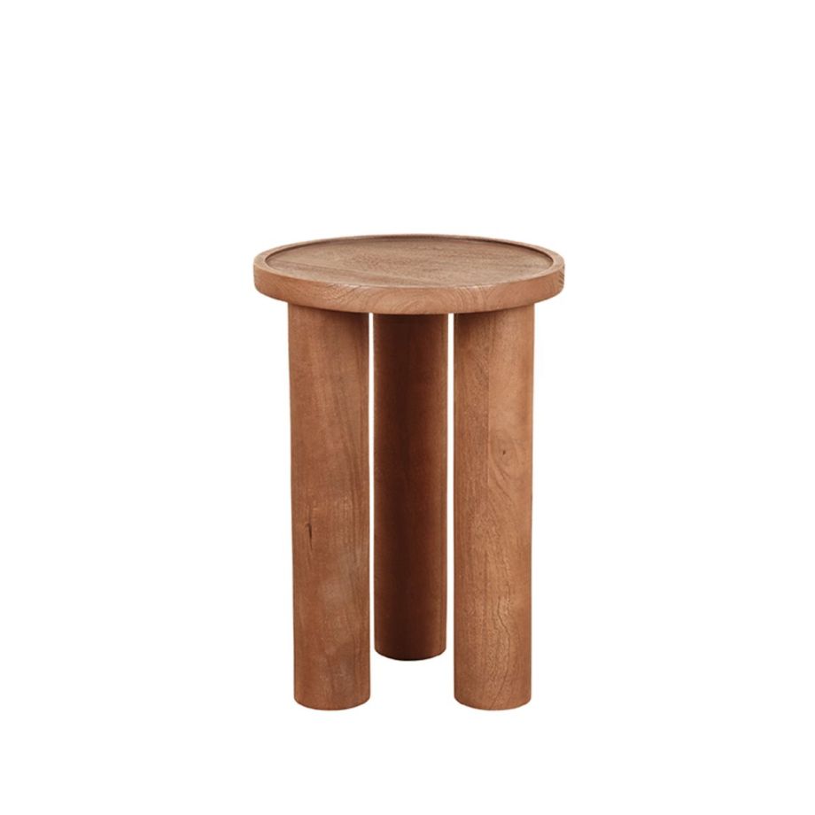 Label51 Elly bijzettafel 42x42x46 cm - naturel