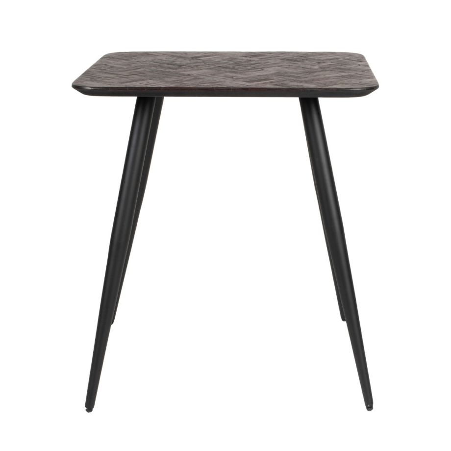 Brianna bistro tafel - donkerbruin