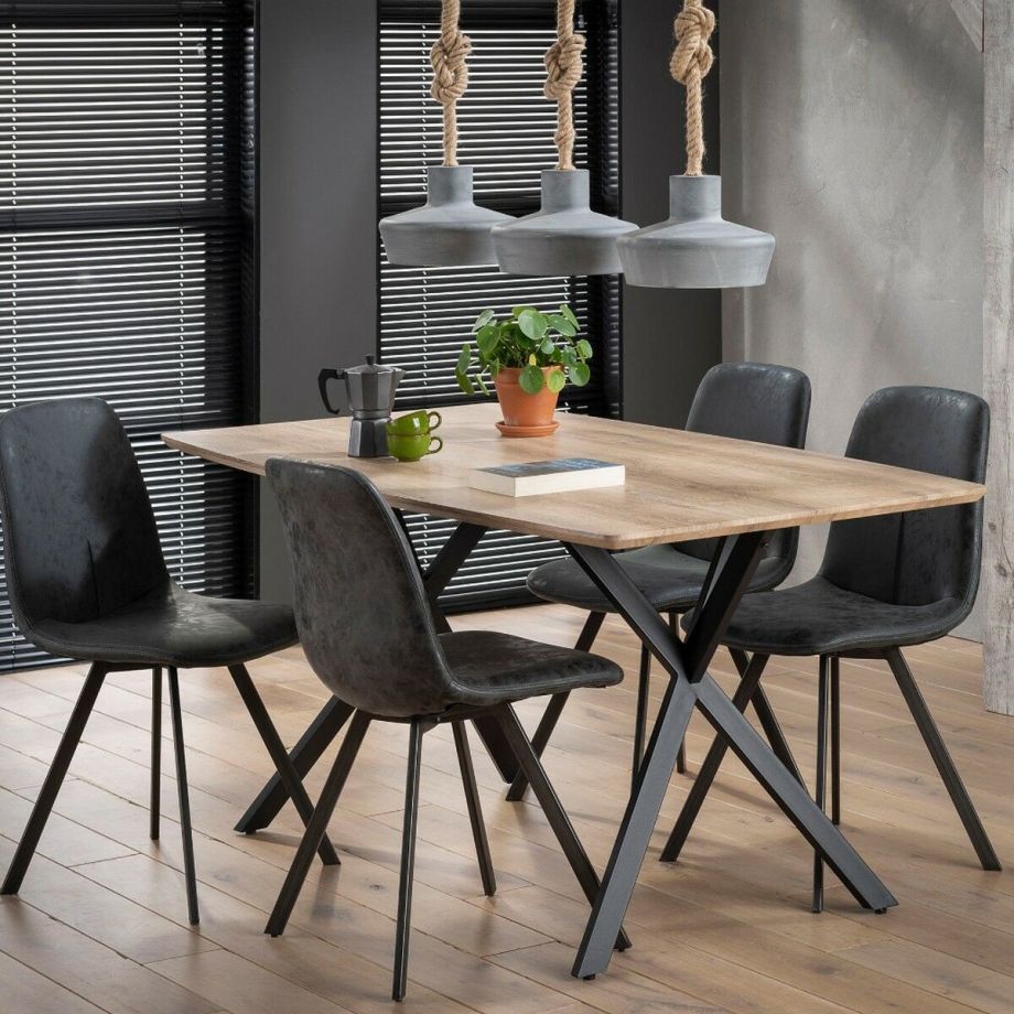 Chestnut eettafel eik 160 cm 