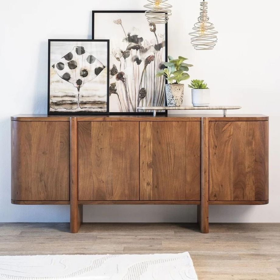 Eleonora Dressoir Julian - acaciahout - 170 cm - 4 deurs