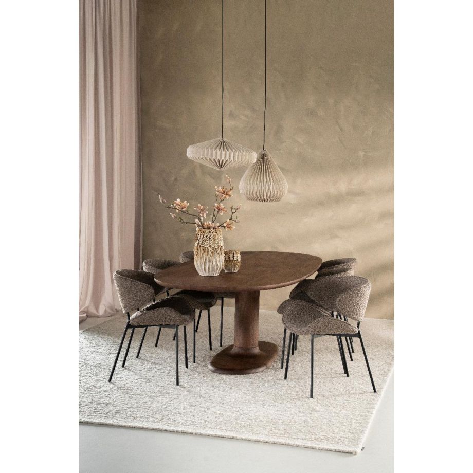 Eleonora Coco eettafel ovaal 240x110 cm