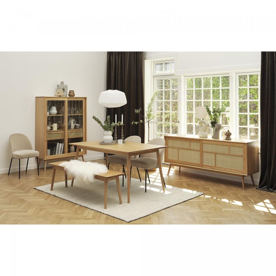 Nordic Home Ivar eiken bankje - 150 cm