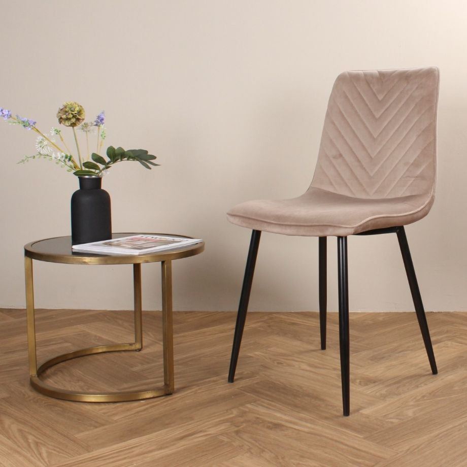 DS4U Gaby eetkamerstoel velvet 