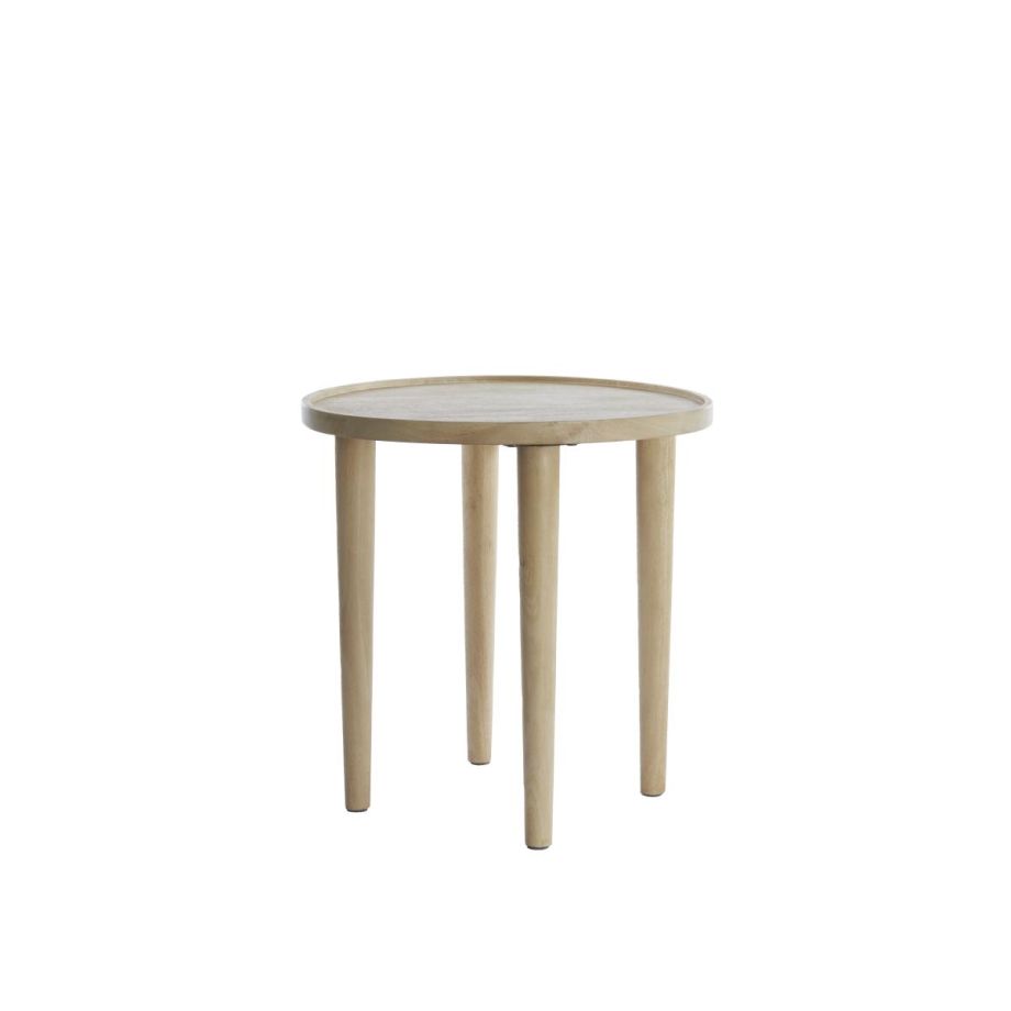 Qiano bijzettafel Ø49x49 cm