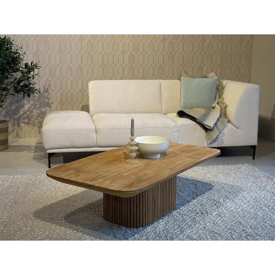 Livingfurn Lausanne salontafel 120 cm - bruin