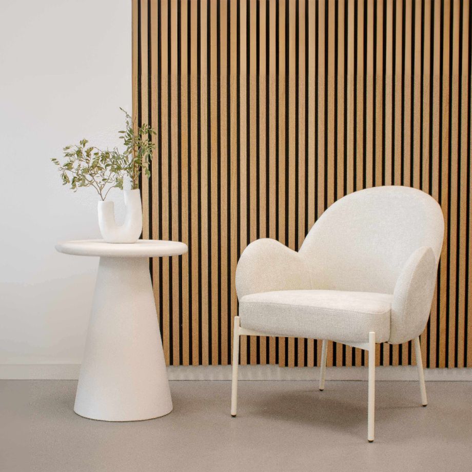 Bronx fauteuil - crème