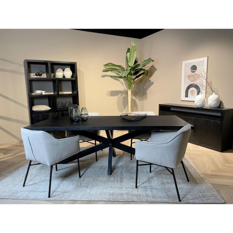 Kala eettafel spider 200x100 cm