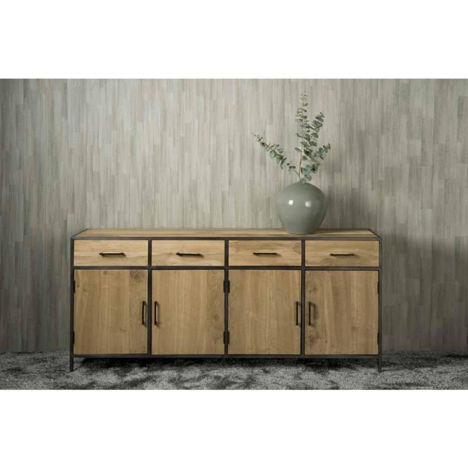 Tower Living Luna dressoir - 200 cm - bruin