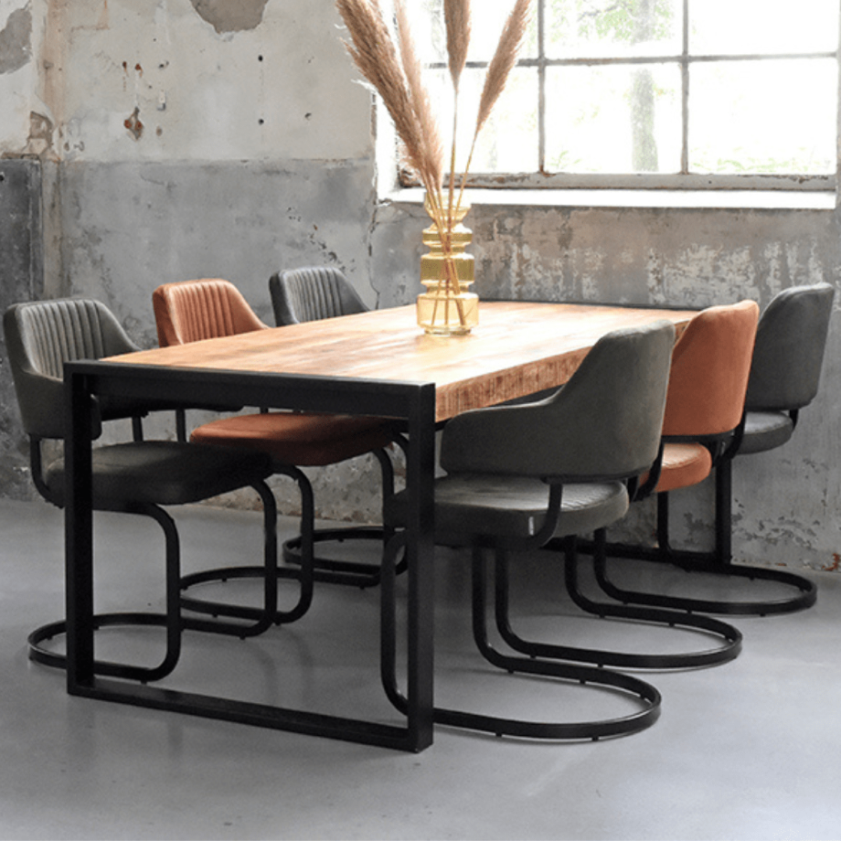 Label51 Brussels eettafel mangohout