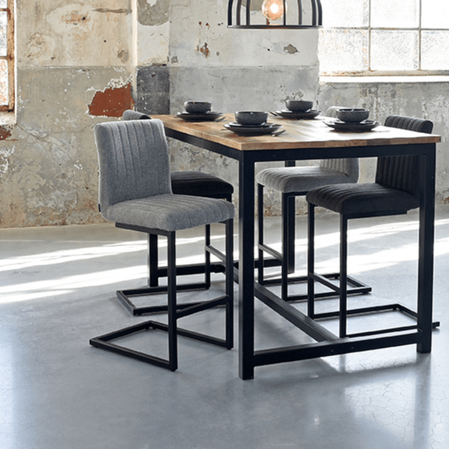 Milo barkruk 66cm stof