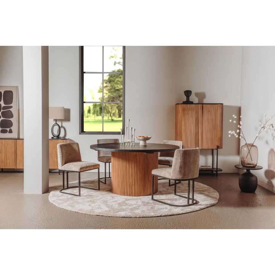 Tower Living Palazzo eettafel - ø130 cm - naturel