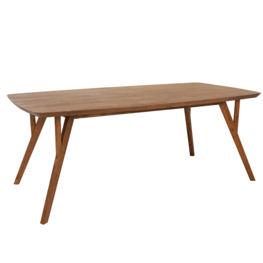 Eettafel Quenza rechthoek 200x100 van het woonmerk Light & Living