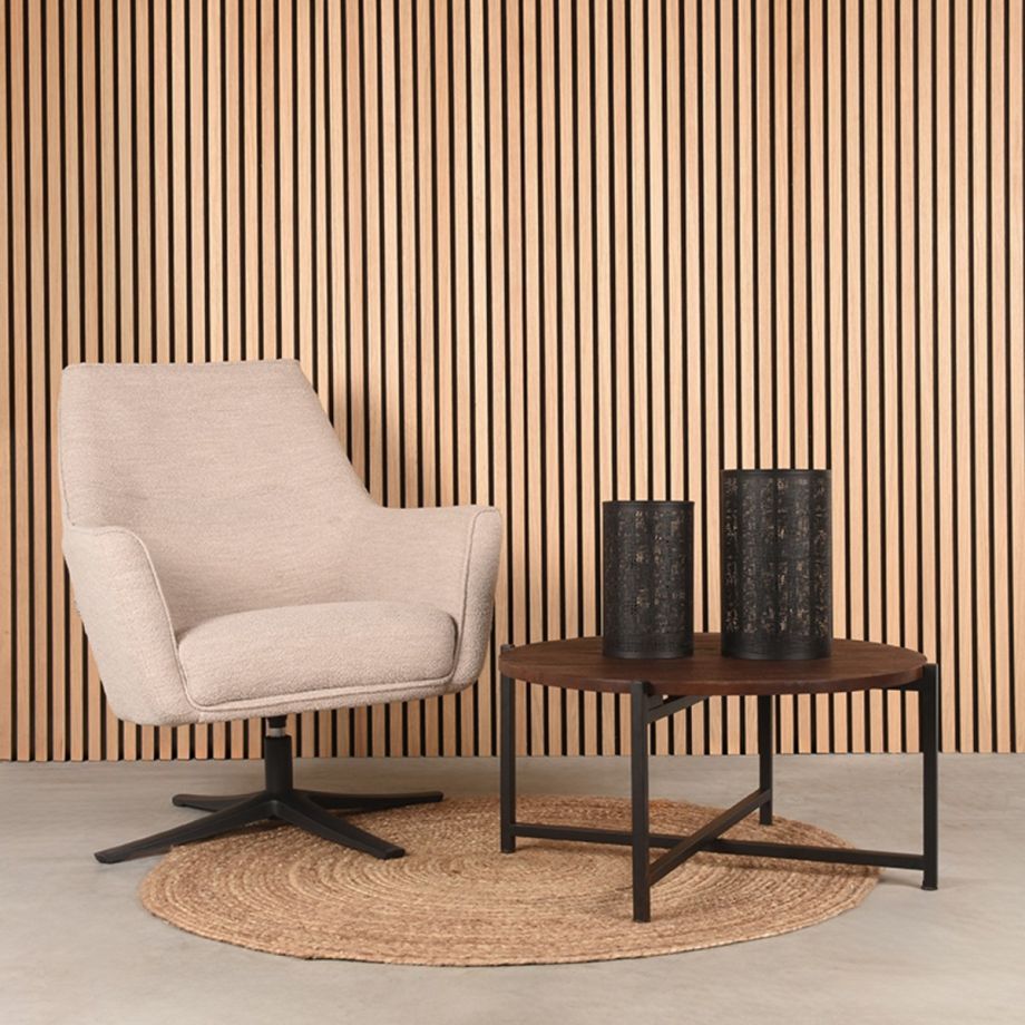 Salontafel Dox - espresso mangohout