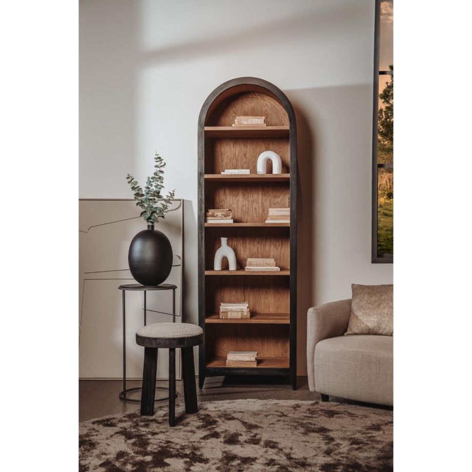 Tower Living Rotondi boekenkast - 70 cm - zwart