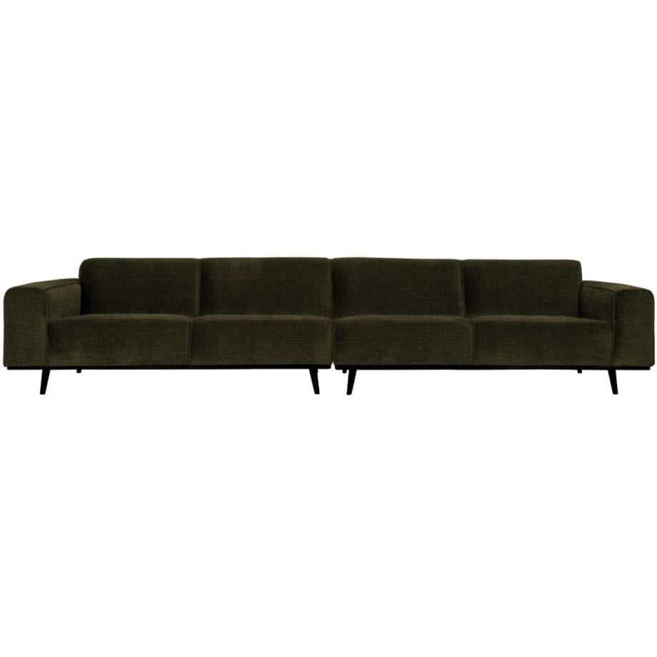 Woood Bank Statement XL 4-Zits Brede Platte Rib