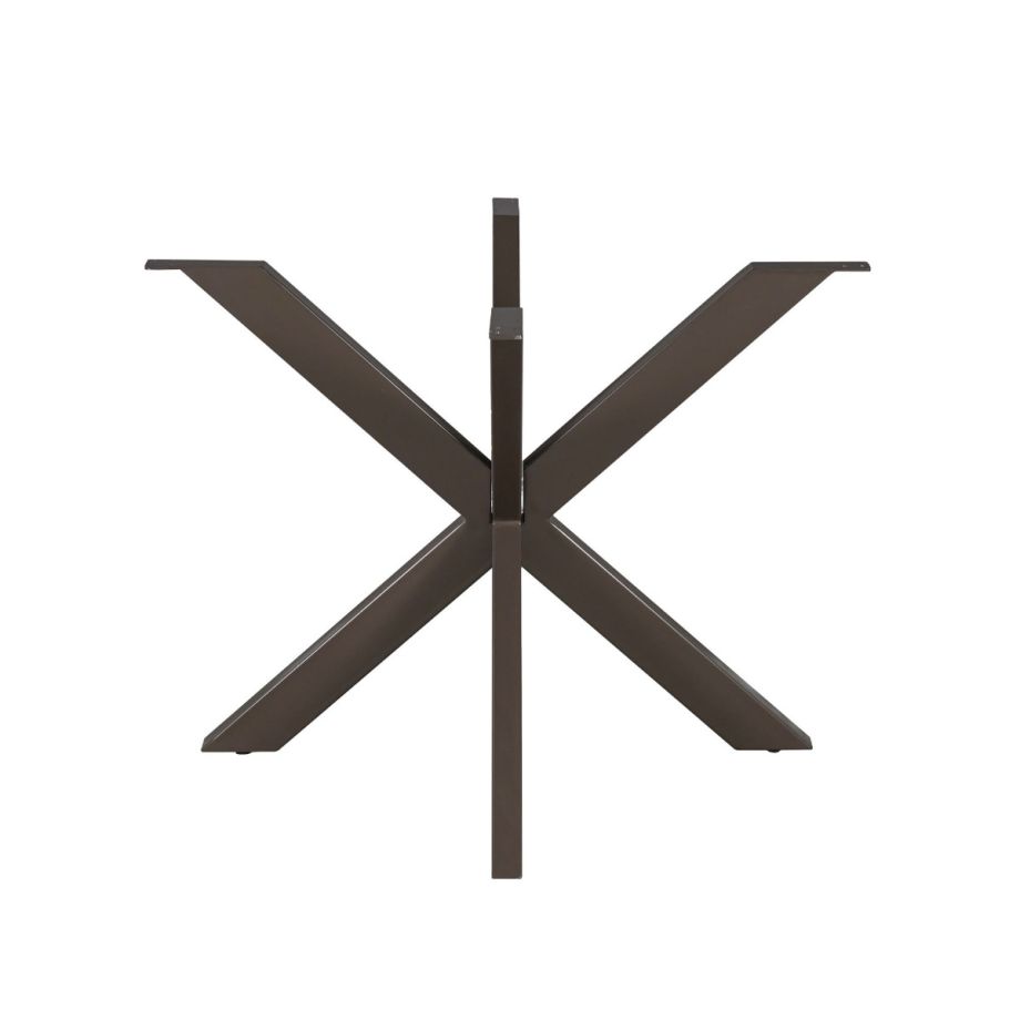 Starfurn Matrixpoot rond koker 4x8 cm - anodic bruin