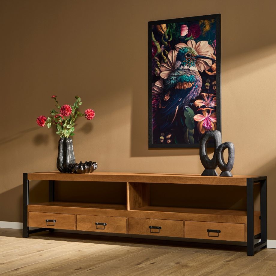 Tv meubel Boaz - 220 cm - naturel