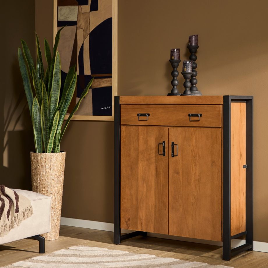 Kabinet kast Boaz - 100 cm - naturel