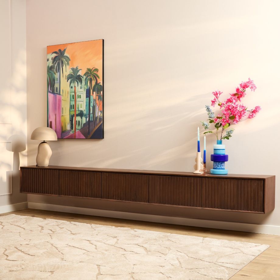 Zwevend tv-meubel Madison 280 cm