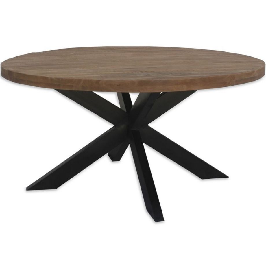 Sturdy eettafel spider rond