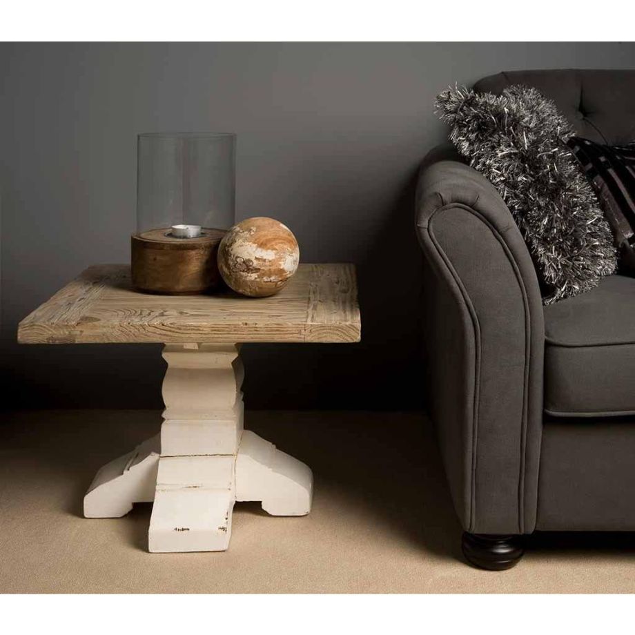 Tower Living Amanda bijzettafel - 60 cm - wit