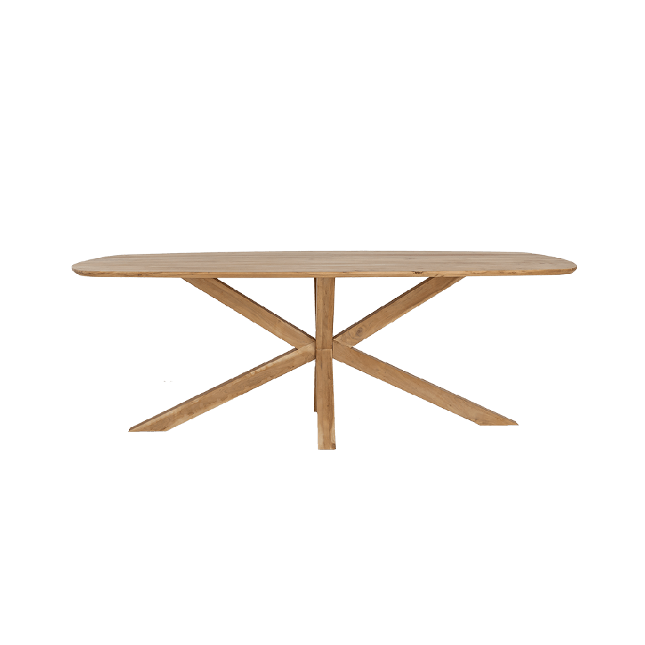 Tower Living Crotone eettafel - 260 cm - naturel