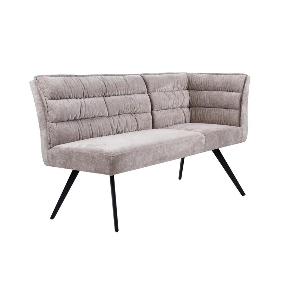 Rosora eetkamer hoekbank links - 100 cm - beige