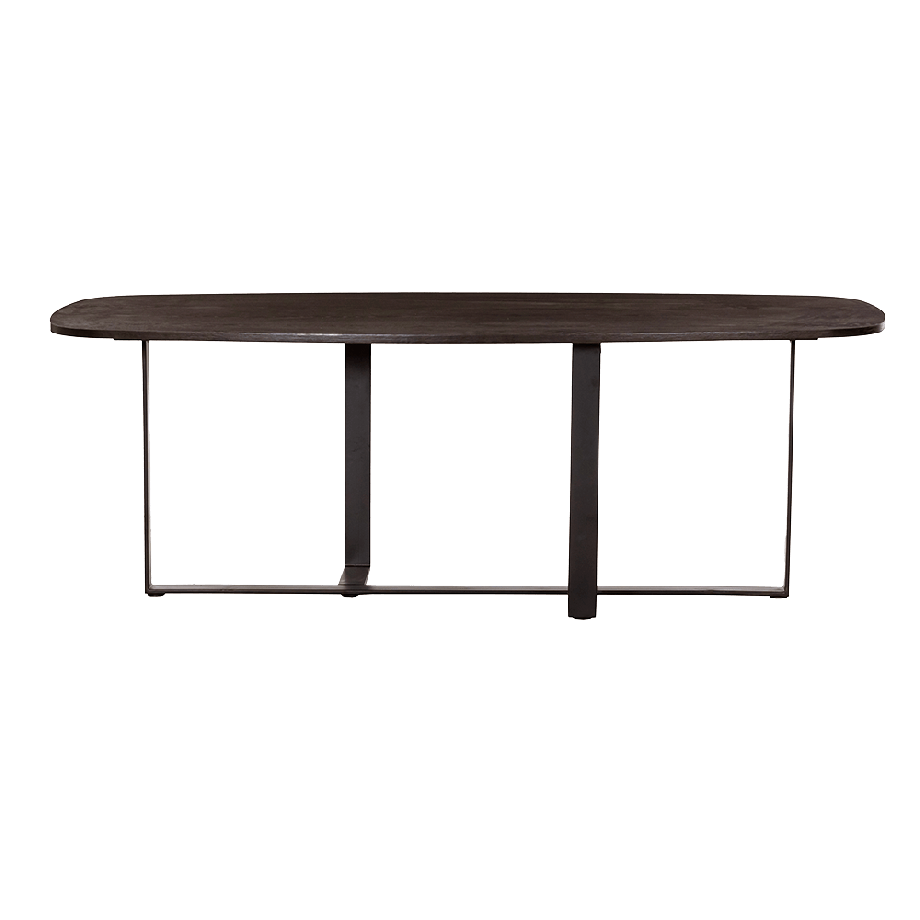 Mincio eettafel - 180 cm - bruin