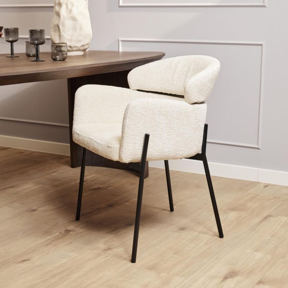 Eetkamerstoel Otis met armleuning