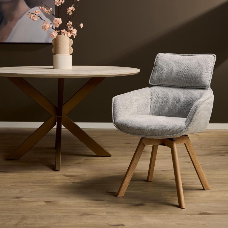 Starfurn Eetkamerstoel Jona - taupe