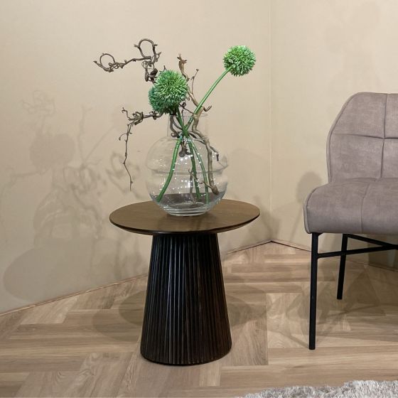 Salvator ronde salontafel - Ø50 cm - hout van het woonmerk Livingfurn