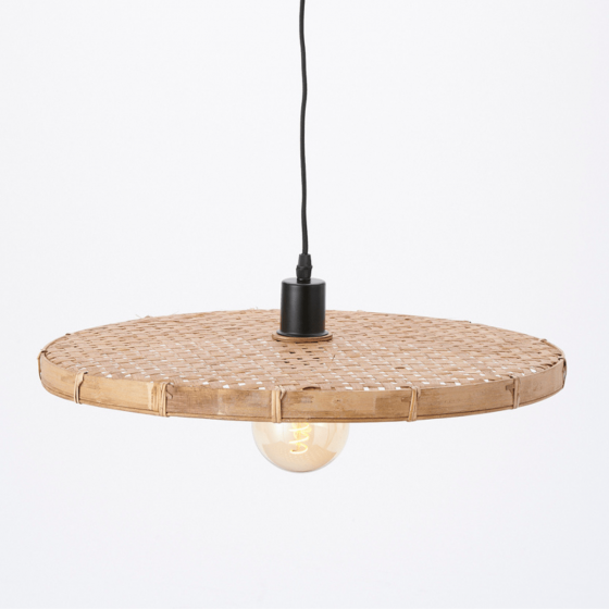 Paloma hanglamp rotan 50x3.5 cm naturel van het woonmerk Light & Living