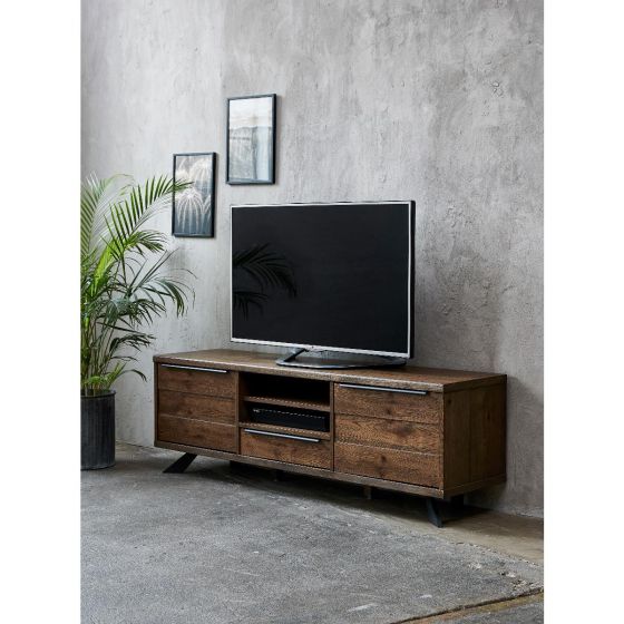 Olan eiken tv-meubel - 170 cm - bruin