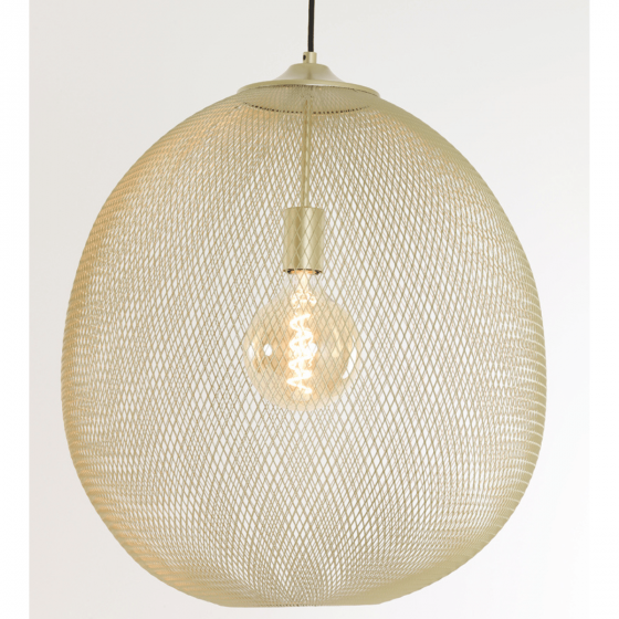 Moroc hanglamp Ø50x58 cm metaal goud van het woonmerk Light & Living