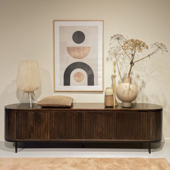 Noor dressoir - 210 cm - hout van het woonmerk Livingfurn